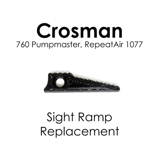 Crosman 760 1077 BB Gun Improved Rear Sight Ramp / Elevation Ramp Replacement